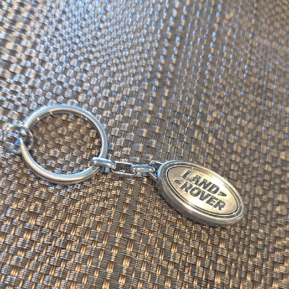 Land Rover Silver Keychain